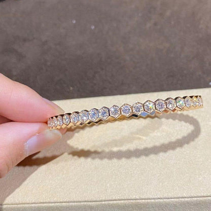 [Spark]BEE LOVE GOLD BRACELET FULL DIAMOND