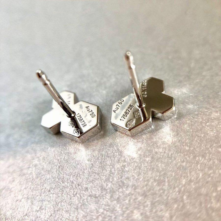 [Spark]BEE LOVE SILVER DIAMOND EARRINGS