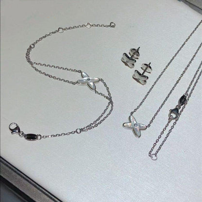 [Spark]JEUX BRACELET WHITE MOP SILVER 1 DIAMOND