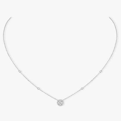 [Spark]Diamond Necklace 0,20ct Brilliant Shape Joy