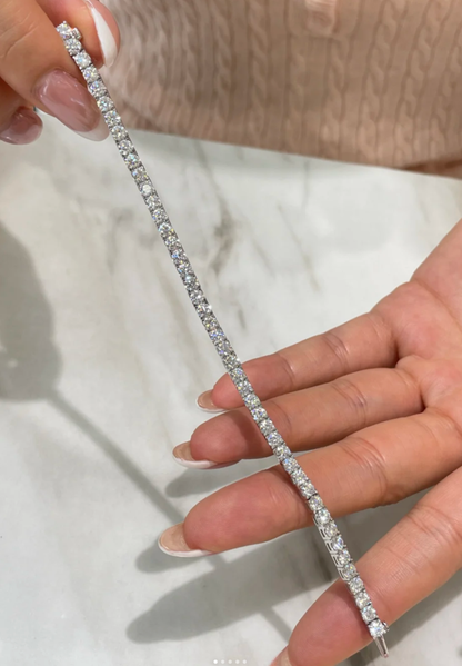 [Spark]  CLASSIC BASEBALL BRACELAT, 52 DIAMOND