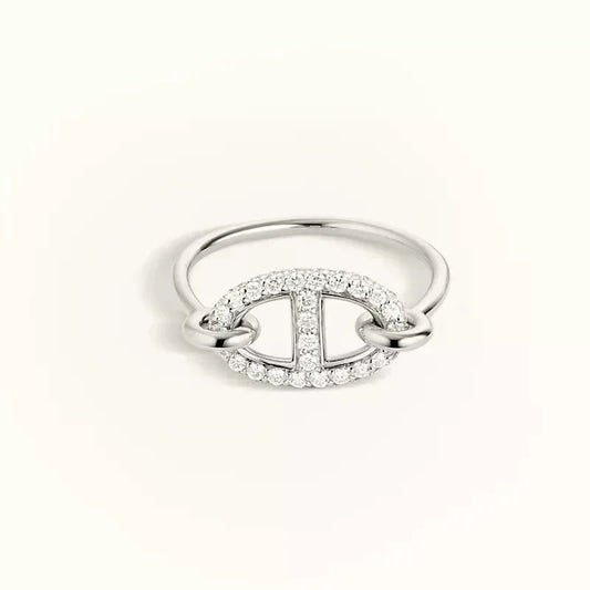 [Spark]RONDE SMALL SILVER DIAMOND RING
