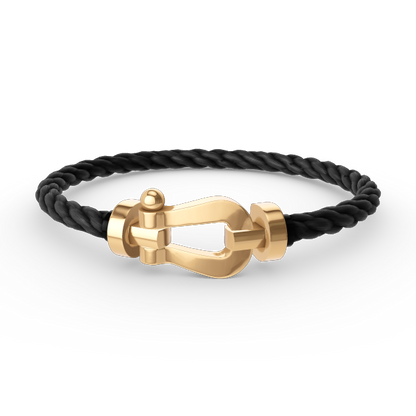[Spark]FORCE LARGE HORSESHOE NO DIAMOND BRACELET GOLD