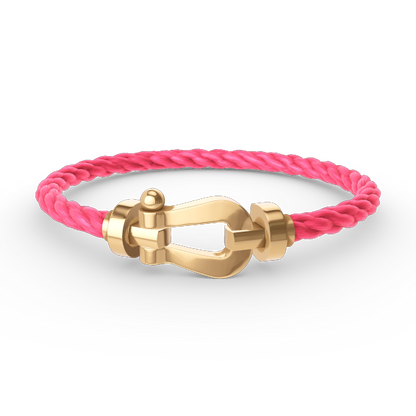 [Spark]FORCE LARGE HORSESHOE NO DIAMOND BRACELET GOLD