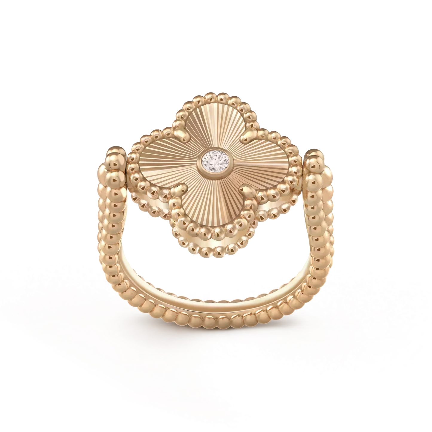 [Spark]CLOVER RIVERSIBLE Spark GOLD RING
