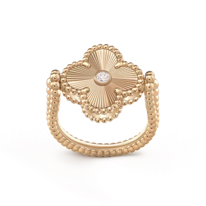 [Spark]CLOVER RIVERSIBLE Spark GOLD RING