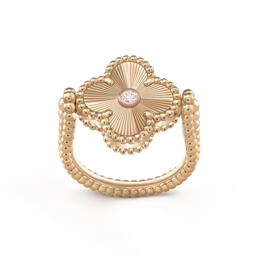 [Spark]CLOVER RIVERSIBLE Spark GOLD RING