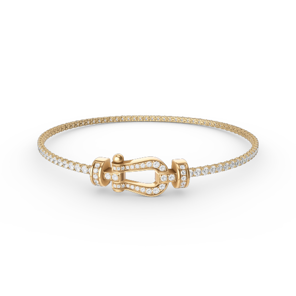 [Spark]FORCE  HORSESHOE  DIAMOND TENNIS BRACELET