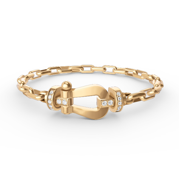 [Spark]FORCE LARGE HORSESHOE CLASP  METAL BRACELET
