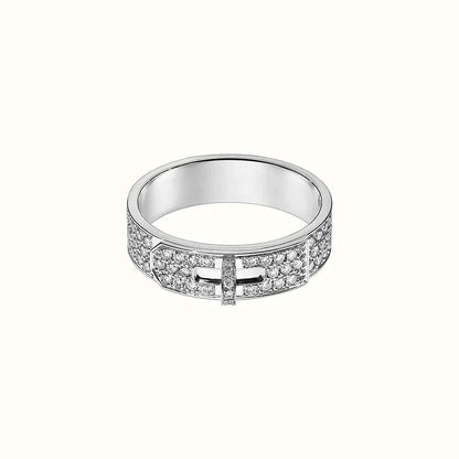 [Spark]KELLY SILVER DIAMOND RING