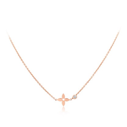 [Spark]BLOSSOM PENDANT PINK GOLD AND DIAMOND