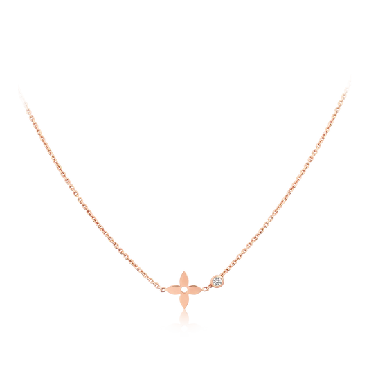 [Spark]BLOSSOM PENDANT PINK GOLD AND DIAMOND