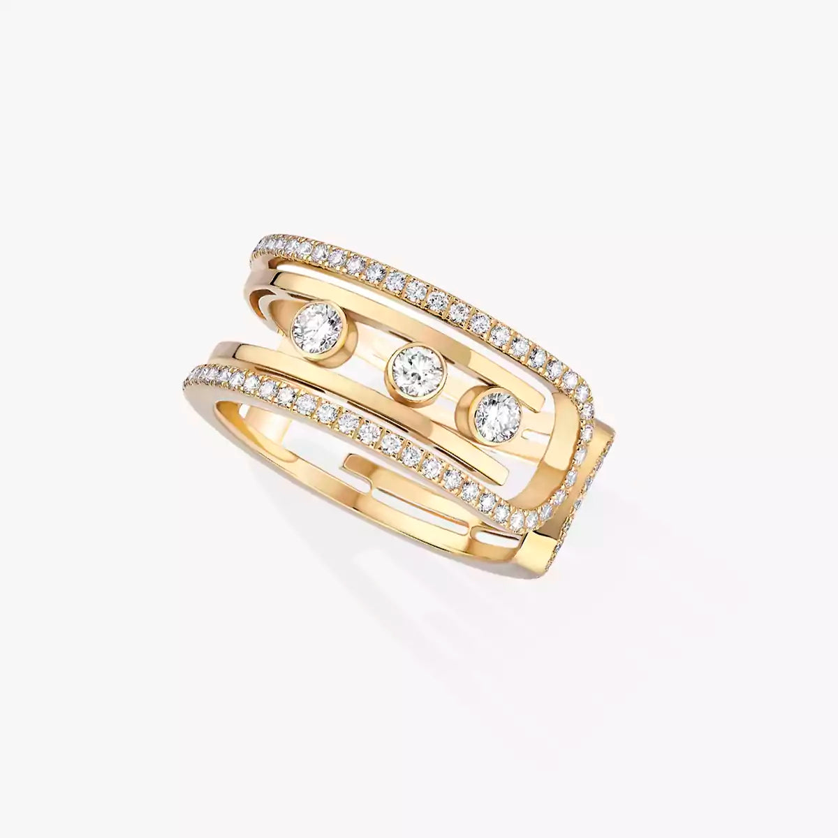 [Spark]Move 10th Diamond Ring in Gold