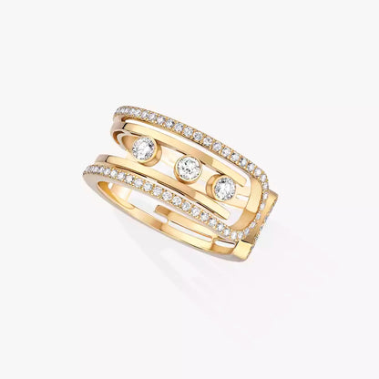 [Spark]Move 10th Diamond Ring in Gold