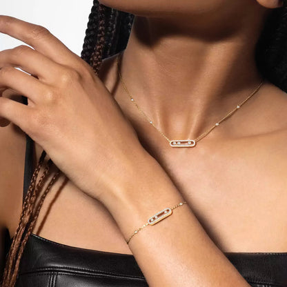 [Spark]Pavé Baby Move Diamond Bracelet