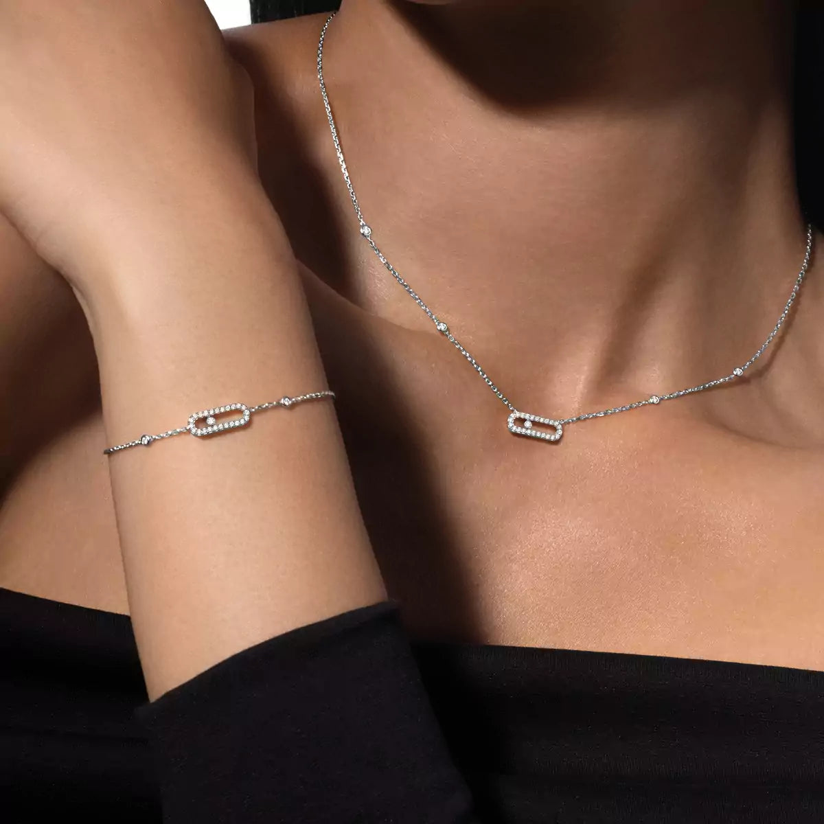 [Spark]Diamond Necklace Move Uno