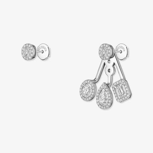 [Spark] My Twin Trio  Diamond Earrings