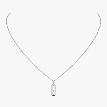[Spark] Move Uno Gold Diamond Long Necklace
