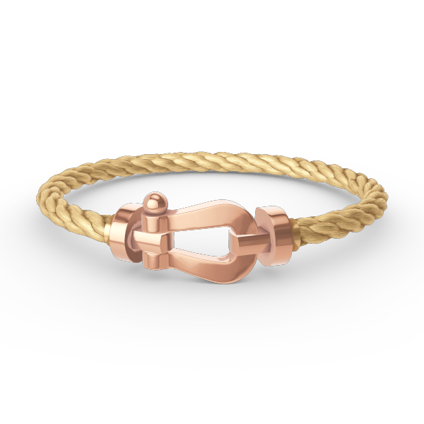[Spark]FORCE LARGE HORSESHOE NO DIAMOND BRACELET Spark GOLD
