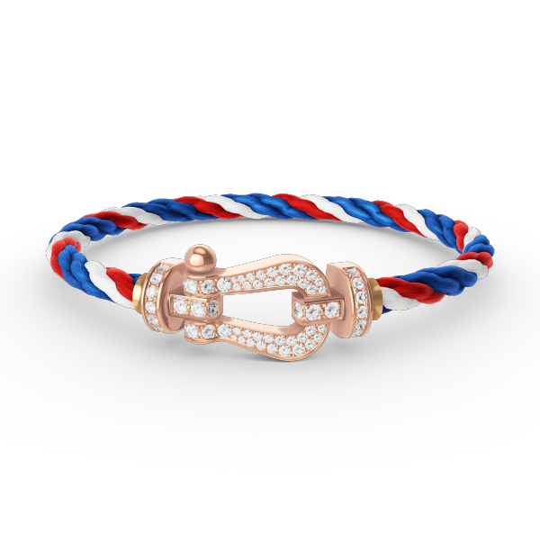 [Spark]FORCE LARGE HORSESHOE FULL DIAMOND BRACELET Spark GOLD