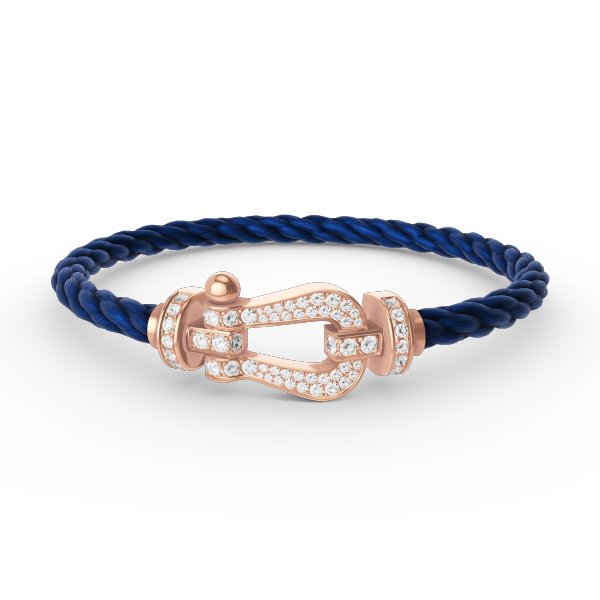 [Spark]FORCE LARGE HORSESHOE FULL DIAMOND BRACELET Spark GOLD