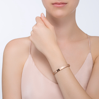 [Spark]LOVE BRACELET 6.1MM 4 DIAMONDS