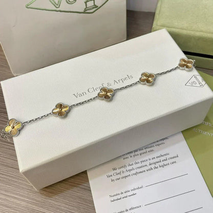 [Spark] CLOVER 5 MOTIF LASER BRACELET COLLECTION