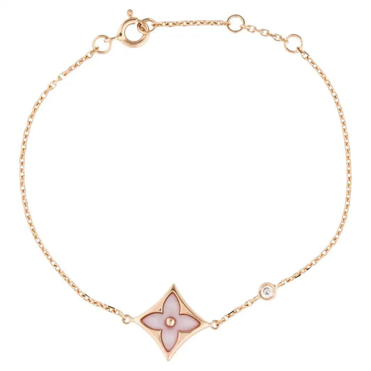 [Spark]STAR 1 DIAMOND PINK GOLD BRACELET