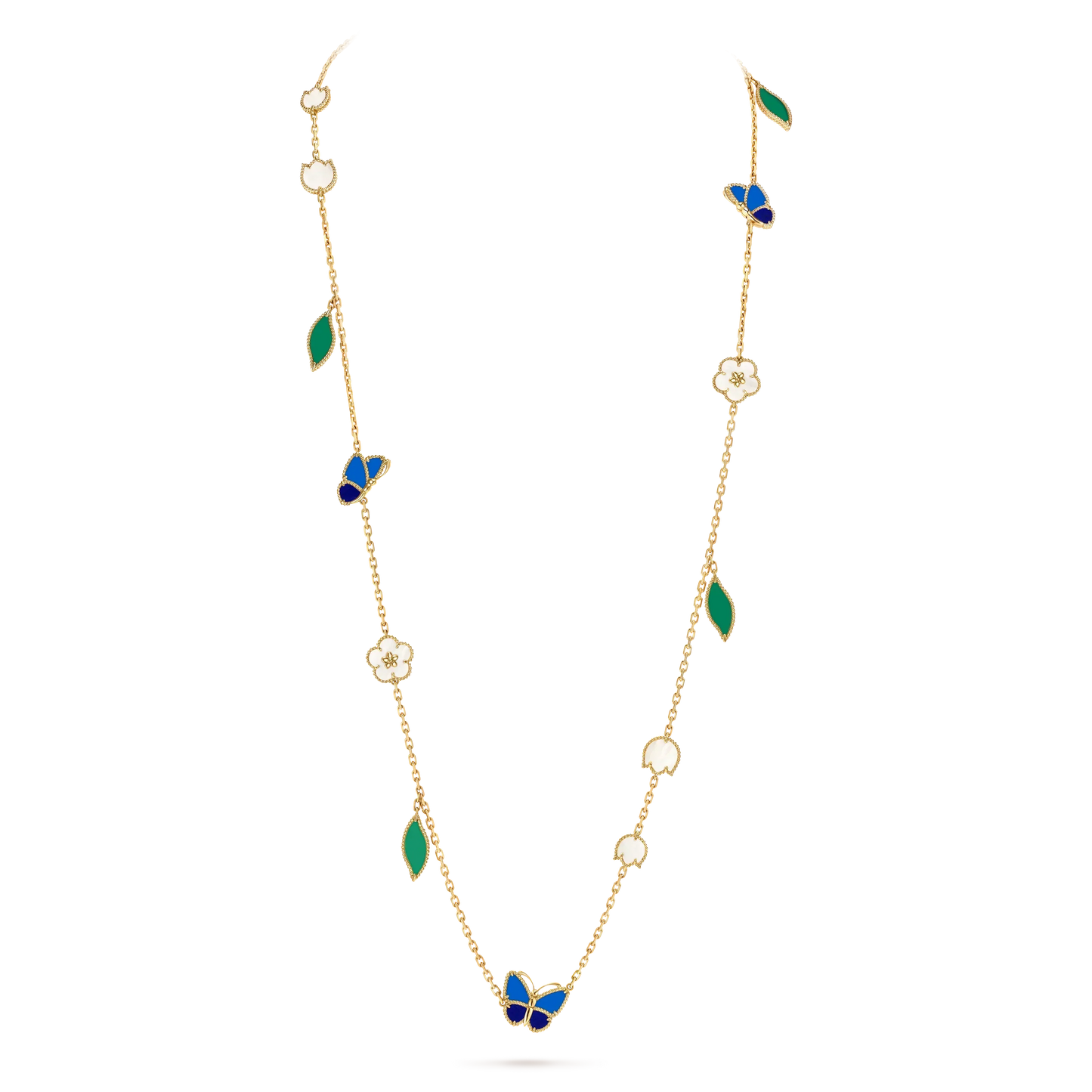 [Spark] 2026 NEW CLOVER 15 MOTIFS LUCKY NECKLACE