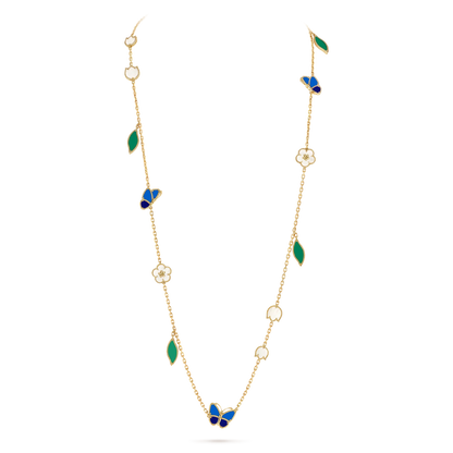 [Spark] 2026 NEW CLOVER 15 MOTIFS LUCKY NECKLACE