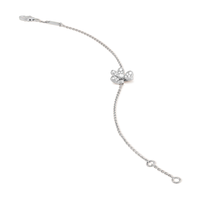 [Spark]FRIVOLE SILVER FLOWER DIAMOND BRACELET