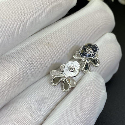 [Spark]FRIVOLE MINI SILVER FLOWER EARRINGS