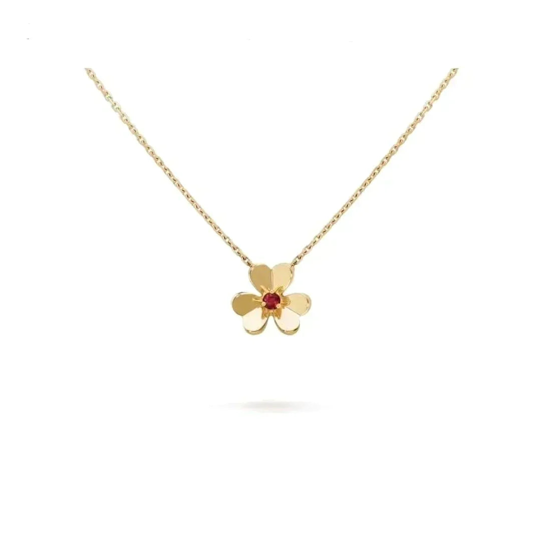 [Spark]FRIVOLE GOLD FLOWER NECKLACE