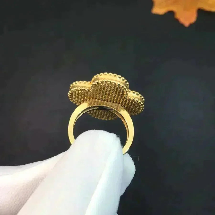 [Spark]CLOVER MALACHITE RING