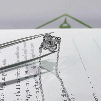 [Spark]CLOVER  SINGLE FLOWER BRACELET SILVER