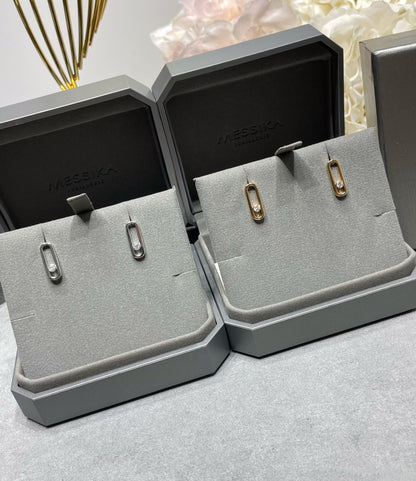 [Spark]MOVE UNO SMALL 1 DIAMOND EARRINGS