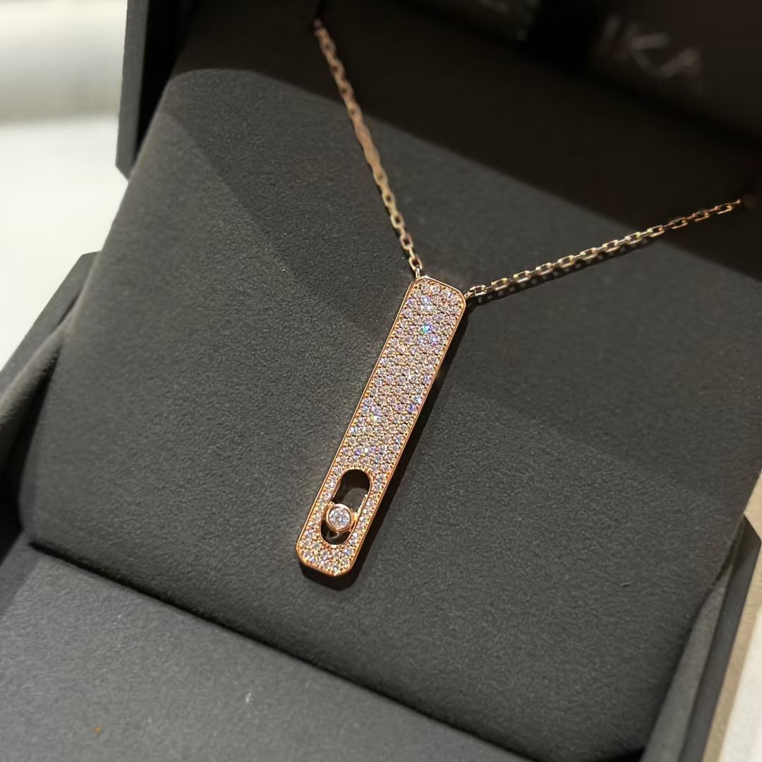 [Spark]MY FIRST DIAMOND PAVED NECKLACE