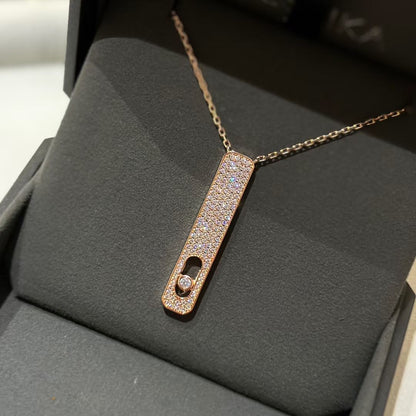 [Spark]MY FIRST DIAMOND PAVED NECKLACE