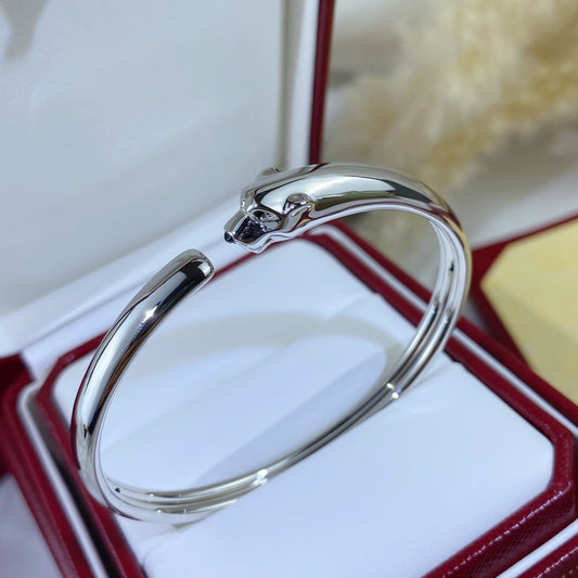 [Spark]PANTHERE SILVER OPEN BRACELET