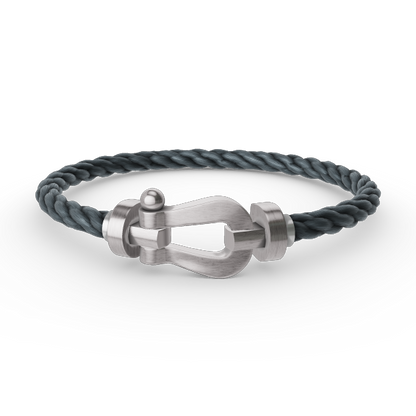 [Spark]FORCE LARGE HORSESHOE NO DIAMOND BRACELET SILVER