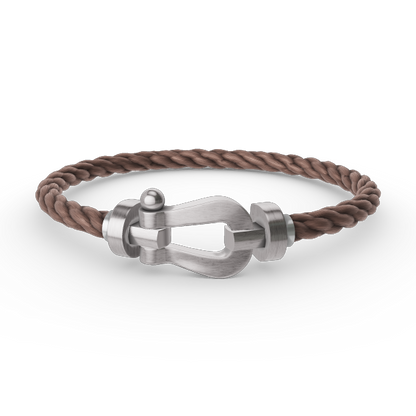 [Spark]FORCE LARGE HORSESHOE NO DIAMOND BRACELET SILVER