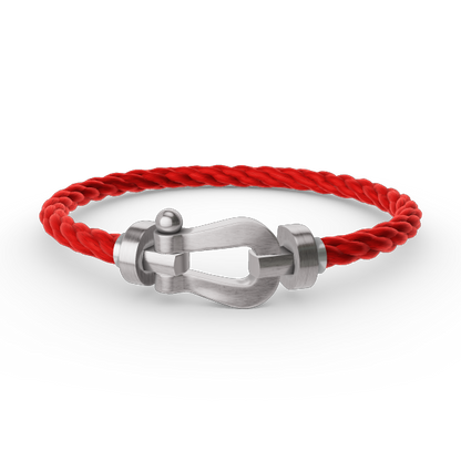 [Spark]FORCE LARGE HORSESHOE NO DIAMOND BRACELET SILVER