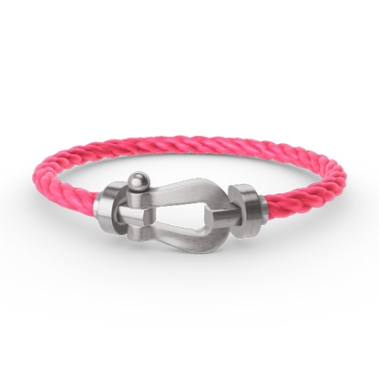 [Spark]FORCE LARGE HORSESHOE NO DIAMOND BRACELET SILVER