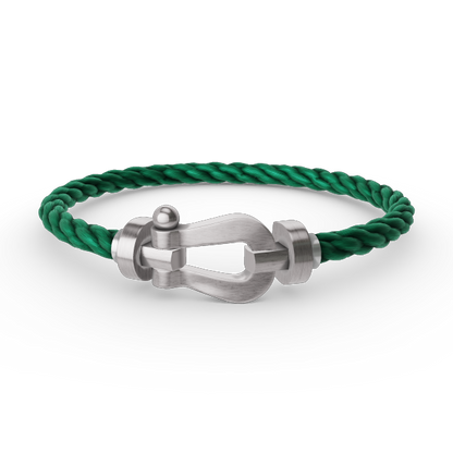 [Spark]FORCE LARGE HORSESHOE NO DIAMOND BRACELET SILVER