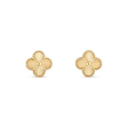 [Spark]CLOVER MEDIUM 1 MOTIFS LASER EARRINGS