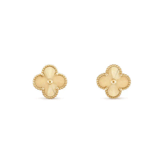[Spark]CLOVER MEDIUM 1 MOTIFS LASER EARRINGS