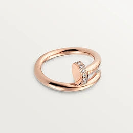 [Spark]JUSTE RING 2.65MM PINK GOLD DIAMOND