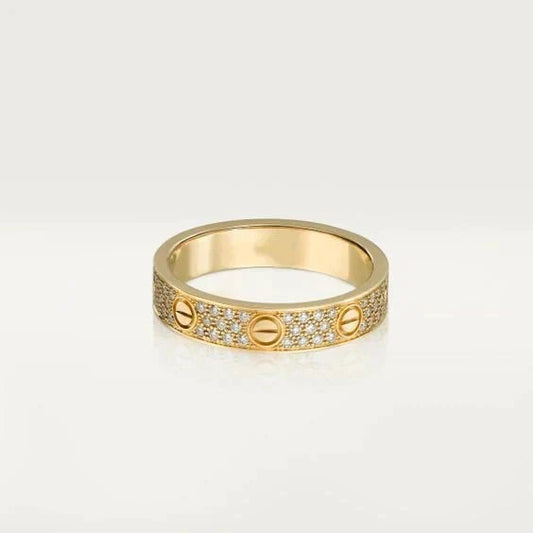 [Spark]LOVE RING 3.6MM DIAMOND PAVED