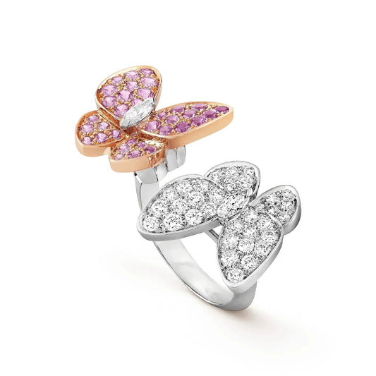 [Spark]TWIN BUTTERFLY DIAMOND RING